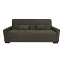 Ver imagem 2 de Sofá Cama Lavinia Suede Cappuccino B255 - Matrix