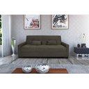 Ver imagem 1 de Sofá Cama Lavinia Suede Cappuccino B255 - Matrix