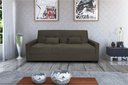 Ver imagem 1 de Sofá Cama Lavinia Suede Cappuccino B255 - Matrix
