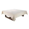 Toalha de Mesa Quadrada Karsten 8 Lugares Celebration Sienna Natural - 2