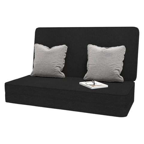 Colchão de Casal Dobrável Espuma D28 Firme Resistente com 10cm de Altura 128x180.