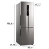 Geladeira Electrolux Frost Free Duplex IB45S 400 Litros Inox - 1