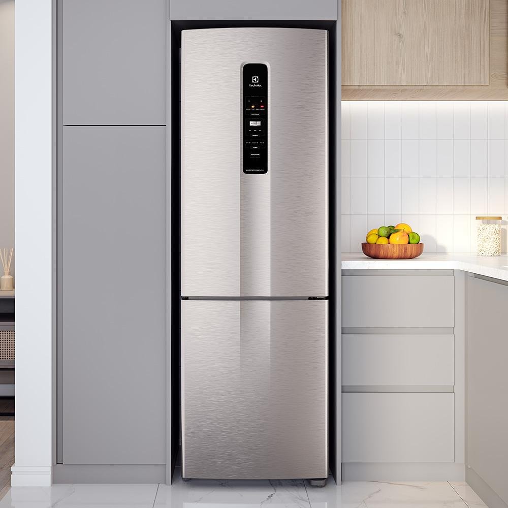 Geladeira Electrolux Frost Free Duplex IB45S 400 Litros Inox ...