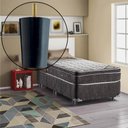 Ver imagem 6 de Kit 7 Pés para Cama Box Casal Pezinhos 6cm Preto em Madeira