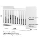 Ver imagem 3 de Berço Mini Cama Labirinto Branco - Henn