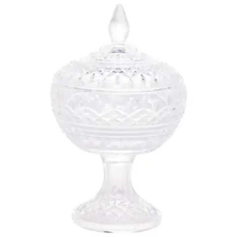 Potiche de Cristal 14x22cm Lys - Wolff