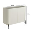 Ver imagem 2 de Balcão Buffet com 2 Portas 98,5cm Pés em Metal 100% Mdf