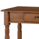 Ver imagem 2 de Aparador para Sala em Madeira Maciça com Pés Torneados 1 Gavetas 634 Linz Móveis - Imbuia Glazer