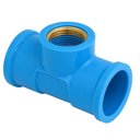 Ver imagem 1 de Kit Tê Soldável com Rosca 20mm x 1-2 Latão Entradas Soldáveis Saída Roscável PVC Krona
