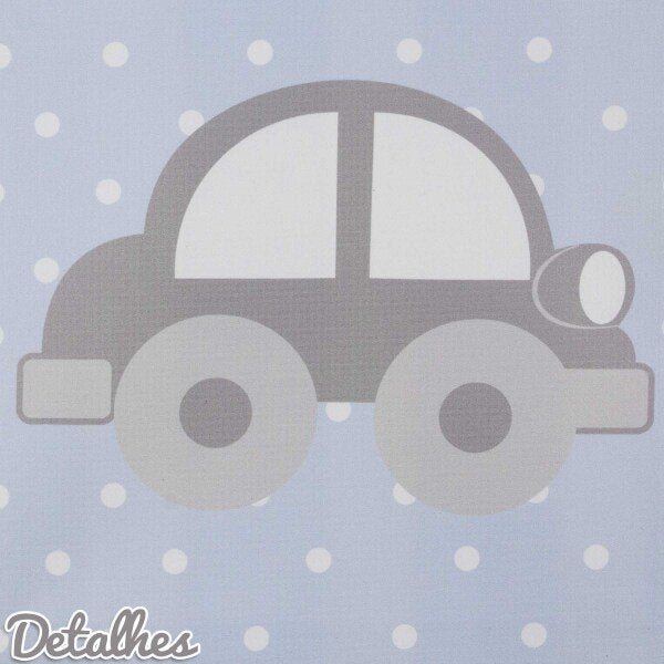 Quadro Decorativo Fusca Azul - 1