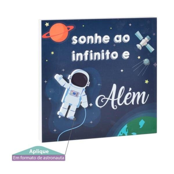 Quadro Infantil Ao Infinito e Além Menino - 7