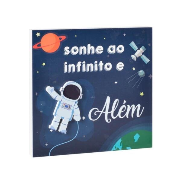 Quadro Infantil Ao Infinito e Além Menino - 1