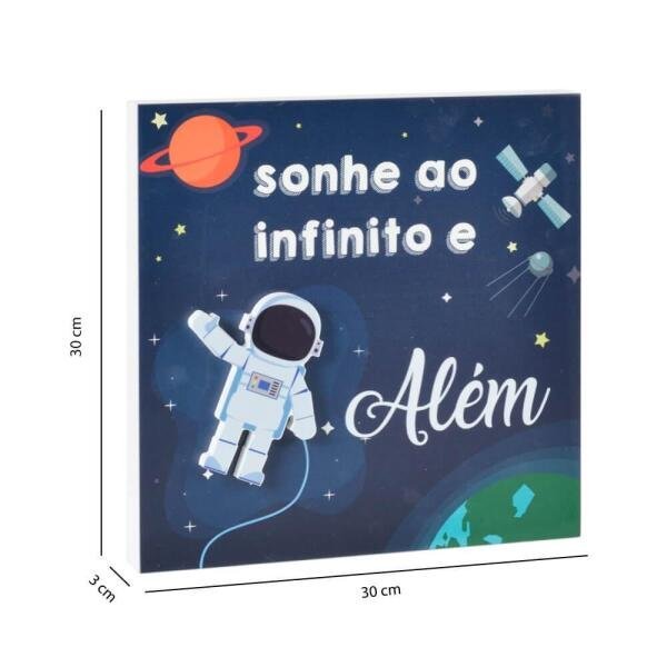 Quadro Infantil Ao Infinito e Além Menino - 8