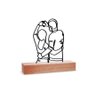 Escultura de Mesa, Namorados Coração - 4