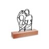Escultura de Mesa, Namorados Coração - 5