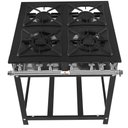 Ver imagem 1 de Fogão Super 40 Kenok 4 Bocas 2 Simples Baixa Pressão Fbsu4b.136