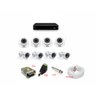 KIT 8 CAM FULL HD GIGA SECURITY HVR 1080P - 1