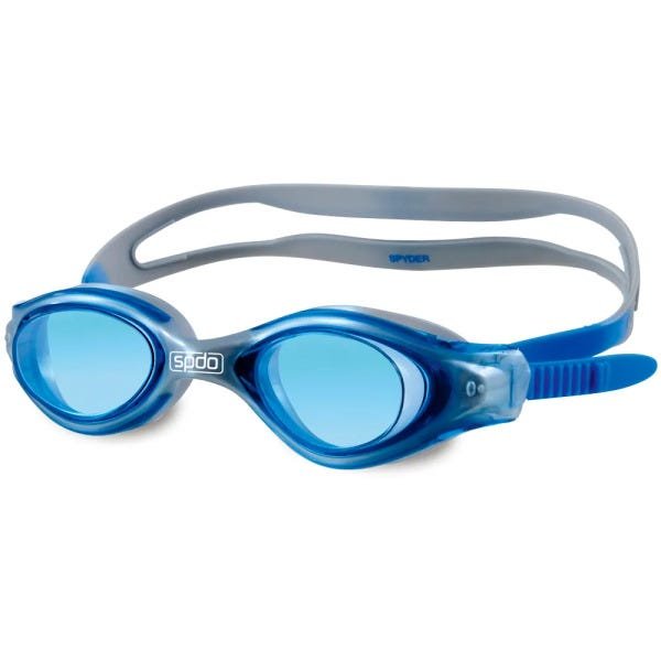 Óculos de natação Speedo Spyder / Prata-Azul - 1