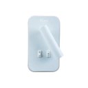 Ver imagem 1 de Arandela Metal Cabeceira 19CM Branca LED 10+3W 3000K Delis