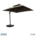 Ver imagem 2 de Kit Ombrelone Tulum Grafite ou Fendi - com Base Hdpe 150 Litros - Rivatti