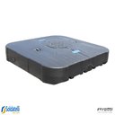 Ver imagem 3 de Kit Ombrelone Tulum Grafite ou Fendi - com Base Hdpe 150 Litros - Rivatti