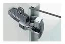 Ver mais imagens de Kit C/ 2 Dobradiças Sensys Super Alta P/colagem em Porta de Vidro e Lateral de Madeira Completas