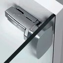 Ver imagem 2 de Kit C/ 2 Dobradiças Sensys Super Alta P/colagem em Porta de Vidro e Lateral de Madeira Completas