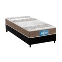 Ver imagem 1 de Cama Box Solteiro: Colchão Ortopédico Probel D33/ep Anatômico Double Face + Base Black(88x188)