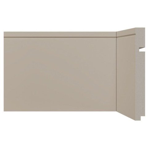 Rodapé Santa Luzia Inova Uber 518 15mmx16cm Metro Linear Cinza Glacial