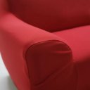 Ver imagem 5 de Kit Capa para Sofá 02 e 03 Lugares Favorita Malha Coladinha:Vermelho