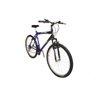 Bicicleta aro 26 18 marchas new bike Esportiva com suspensão Preto/azul - 2