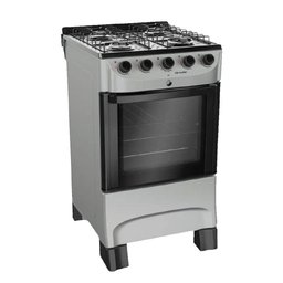 Fogão a Gas Mueller Mfi4bc 4 Bocas Titanium Mesa Esmaltada - Bivolt - 1