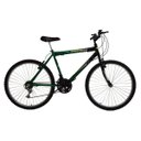 Ver imagem 1 de Bicicleta aro 26 18 marchas new bike Esportiva Preto/verde