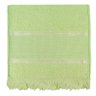 Kit 12 Toalhas Social Bordar Ponto Cruz Escola de Mão Perfeito Estilo Verde Claro - 2