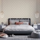 Ver imagem 2 de Papel de Parede Arabesco Floral Amarelo Gh Papel de Parede 2,5m