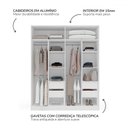 Ver imagem 5 de Guarda-roupa Infantil Colorino 4 Portas 4 Gavetas Branco - Politorno