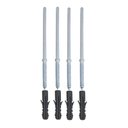 Ver imagem 5 de Kit 2 Prateleiras 100 X 20cm Azul Suporte Invisível