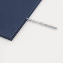Ver imagem 4 de Kit 2 Prateleiras 100 X 20cm Azul Suporte Invisível