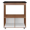 Ver imagem 5 de Balcao com Tampo Cooktop 5 Bocas 75cm 9445 Savana Off White Mobbs