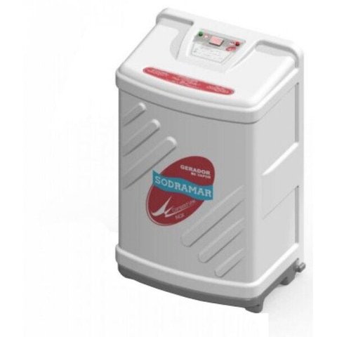 Sauna a Vapor Sodramar Inox 9kW - Para até 10m³ - 220v Bifásico