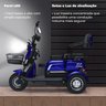 Triciclo Elétrico - New Smart Pam 1000w - Azul - Plug And Move - 10