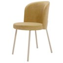 Ver imagem 7 de Kit 2 Cadeiras Sala de Jantar Estofada Gavi Arena L02 Couríssimo Fendi - Lyam Decor