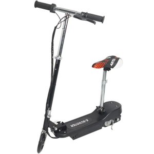 Patinete Motorizado Elétrico Scooter Dobrável com Assento 24v 120w Importway Bwpea-120w Preto