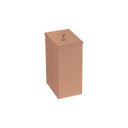 Ver imagem 1 de Lixeira Aço Inox Luz Slim 5,5 Litros Rose Matte Tramontina