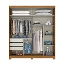 Ver imagem 2 de Guarda Roupa Casal Verg Nature Off White - Henn