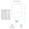 Lâmpada LED Bulbo 50W Avant Luz Branca 6500K Alta Potência - 2