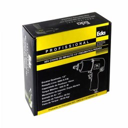 Chave de Impacto Pneumática 1/2" 67kgf Pesada 8SV EDA - 7