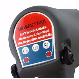 Chave de Impacto Pneumática 1/2" 67kgf Pesada 8SV EDA - 5