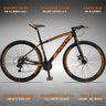Bike Aro 29 Dropp Z3 Road 21v Freio A Disco Garfo Ksw Rígido - Preto+Laranja - 15 - 3