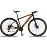 Bike Aro 29 Dropp Z3 Road 21v Freio A Disco Garfo Ksw Rígido - Preto+Laranja - 15 - 1